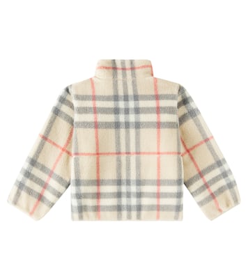Burberry Check jacquard fleece jacket  | Burberry Kids