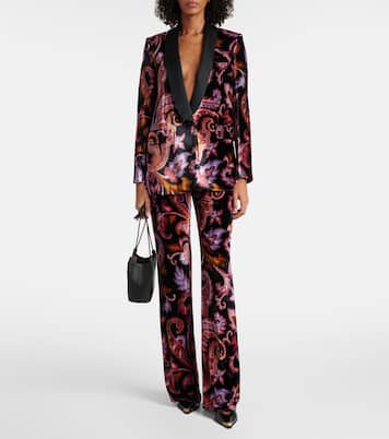 Jacquard straight pants | Etro
