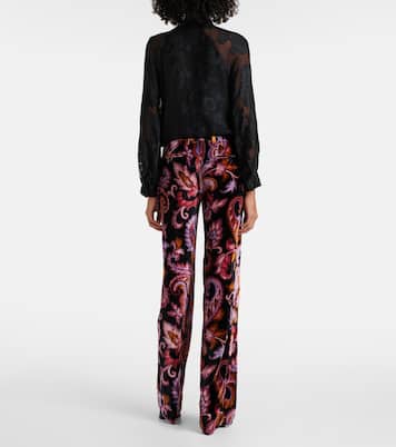 Jacquard straight pants | Etro