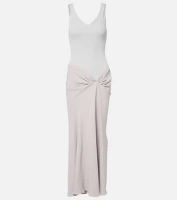 Maxikleid aus Crêpe | Victoria Beckham