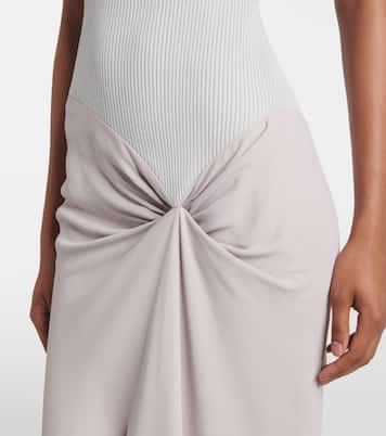 Maxikleid aus Crêpe | Victoria Beckham
