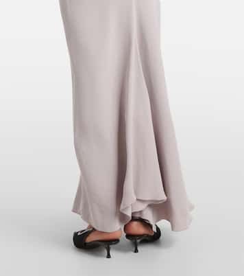 Maxikleid aus Crêpe | Victoria Beckham