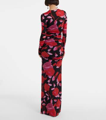 Robe longue Fine Jer imprimée | Blumarine