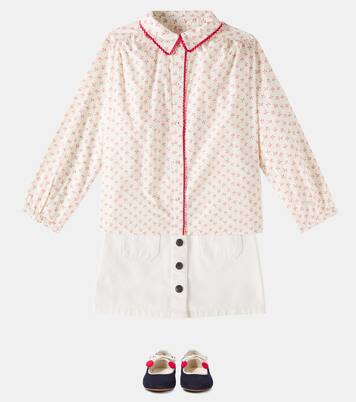 Basiline floral cotton blouse | Bonpoint