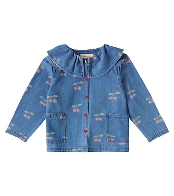 Margot Frill printed denim shirt | Konges Sløjd