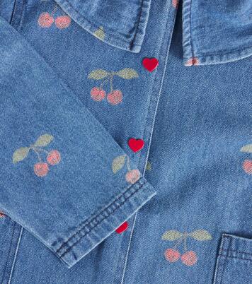 Margot Frill printed denim shirt | Konges Sløjd