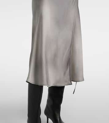 Wickelrock aus Satin | Acne Studios