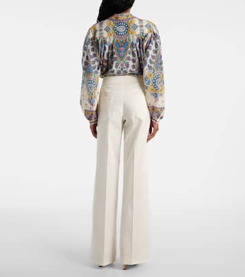 Weite Hose aus einem Baumwollgemisch | Etro