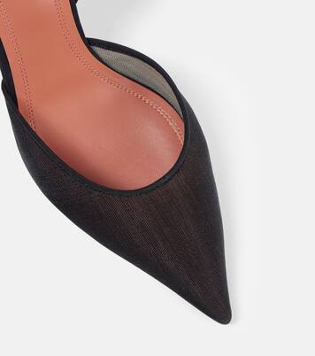 Holli mesh slingback pumps | Amina Muaddi