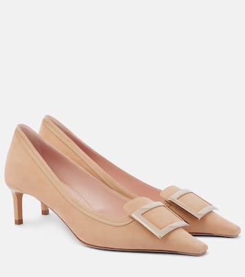 Viv' Canard 55 suede pumps | Roger Vivier