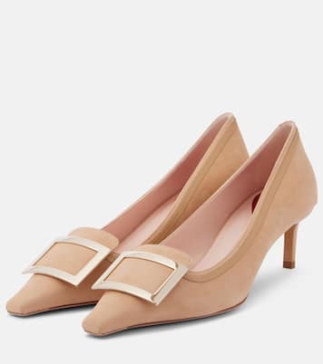 Viv' Canard 55 suede pumps | Roger Vivier