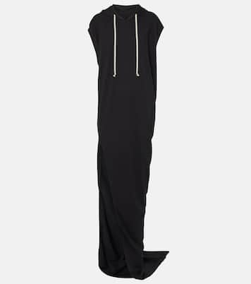 Robe longue DRKSHDW Edfu en coton | Rick Owens
