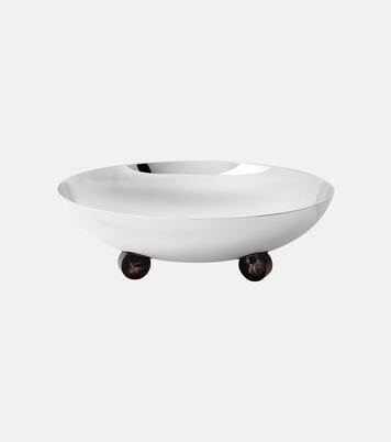 Large horn and steel bowl | Brunello Cucinelli