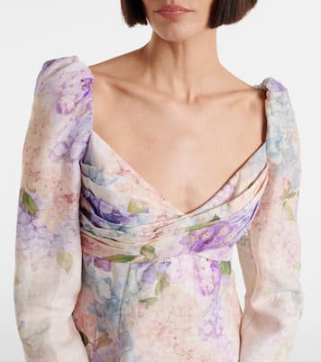 Minikleid Dawning aus Leinen | Zimmermann