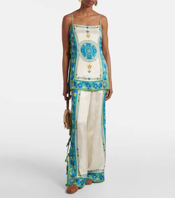 Pantalon ample Vivianna imprimé | Alémais