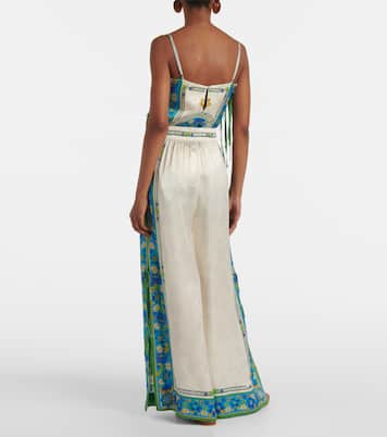 Pantalon ample Vivianna imprimé | Alémais