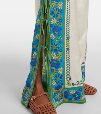 Pantalon ample Vivianna imprimé | Alémais