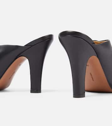 Pantoletten Signum 90 aus Leder | The Row