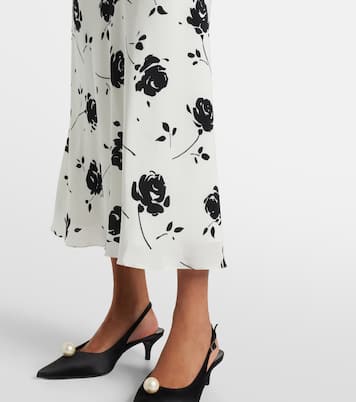 Midikleid aus Seide | Alessandra Rich