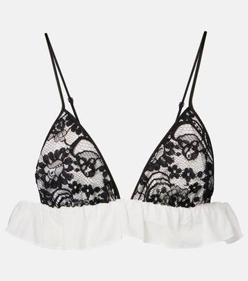 Lace bralette | Prada