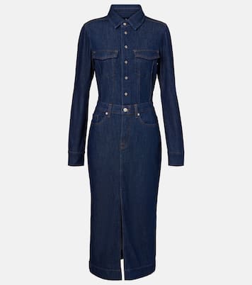 Hemdblusenkleid aus Denim | 7 For All Mankind