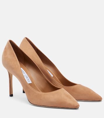 Romy 85 suede pumps | Jimmy Choo