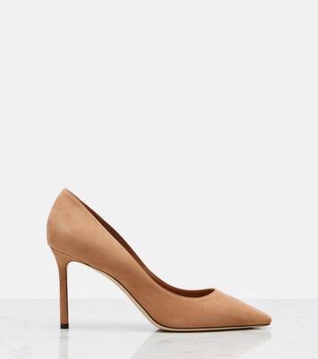 Romy 85 suede pumps | Jimmy Choo