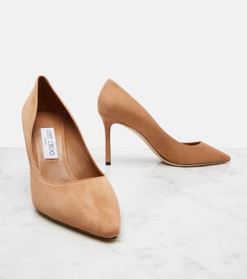 Romy 85 suede pumps | Jimmy Choo