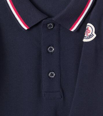 Bebé - body de piqué en mezcla de algodón | Moncler Enfant