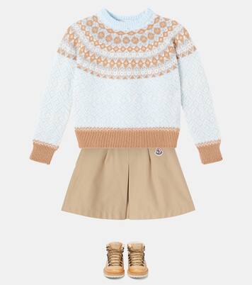 Bouclé wool-blend sweater | Moncler Enfant
