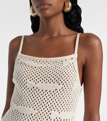 Abito mare Rio in crochet di cotone | Staud