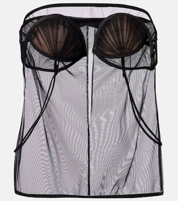 Sheer top  | Nensi Dojaka