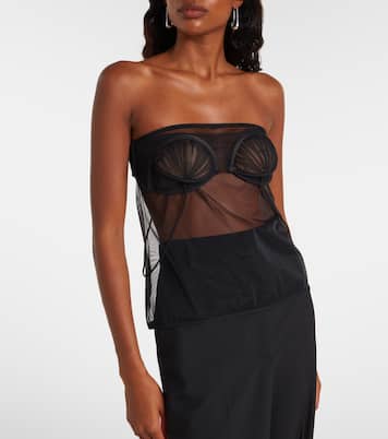 Sheer top  | Nensi Dojaka