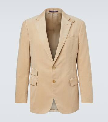 Blazer aus Baumwollcord | Ralph Lauren Purple Label