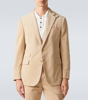 Blazer aus Baumwollcord | Ralph Lauren Purple Label