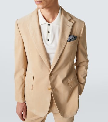 Blazer aus Baumwollcord | Ralph Lauren Purple Label