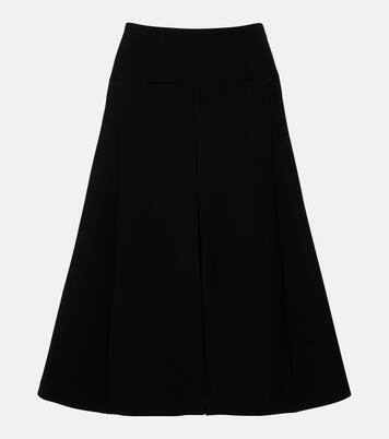 Pleated midi skirt | Alaïa