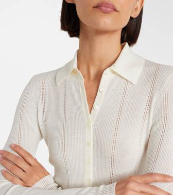 Sophia wool polo sweater | Gabriela Hearst