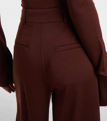 High-Rise-Hose Natale aus Wolle  | Max Mara