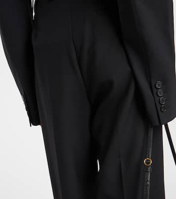 Crêpe crop top | Nensi Dojaka