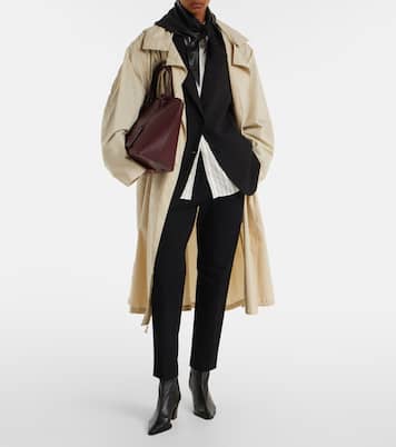 Francoise 70 leather ankle boots | Aquazzura