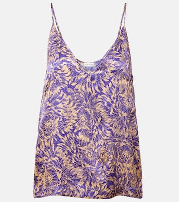 Floral silk camisole | Dries Van Noten