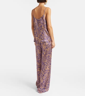 Floral silk camisole | Dries Van Noten