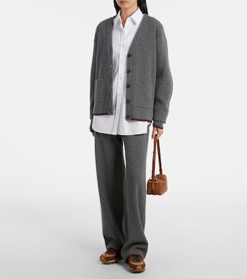 Schultertasche Half Horsebit Small aus Leder | Gucci