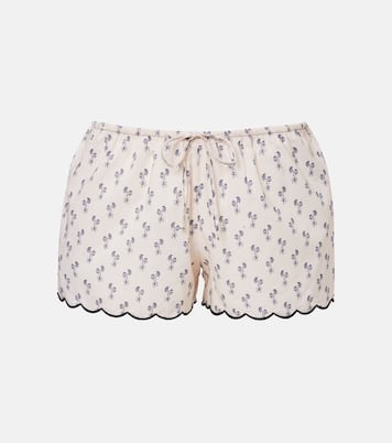 Shorts Cynthia in cotone con stampa floreale | Montce
