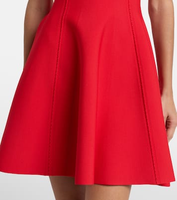 Minikleid aus Faille | McQueen