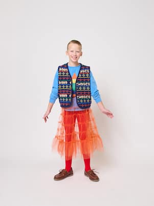 Buttoned sweater vest | Bobo Choses