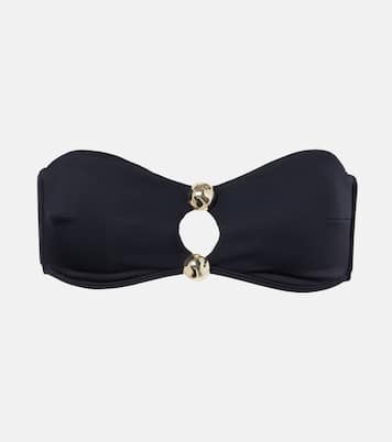 Top bikini con cut-out e decorazioni | Simkhai