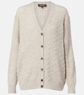 Cardigan Walnut aus Wolle, Kaschmir und Seide | Loro Piana