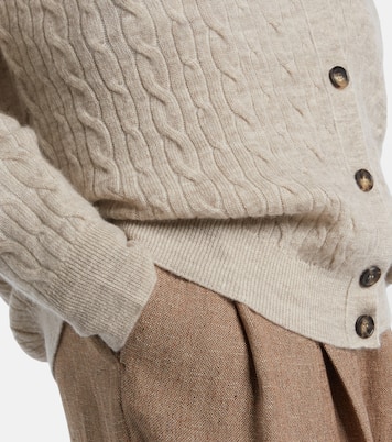 Cardigan Walnut aus Wolle, Kaschmir und Seide | Loro Piana